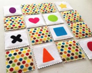 Memory Multi Coloured Dots 1sm