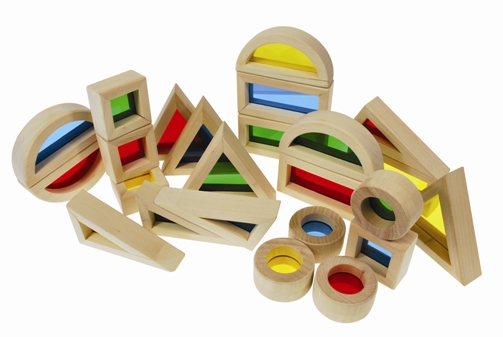 Best Construction Toys: Rainbow Building Blocks