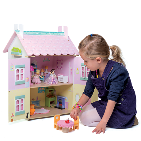 Finlee and Me – Wooden Dolls Houses – Le Toy Van Kids Dollhouse {Sweetheart Cottage
