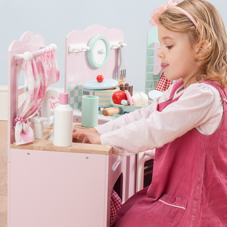 Le Toy Van – Wooden Toys – Honeybake Kitchen Sink {Pink}