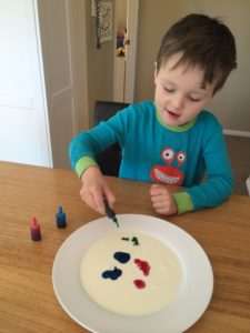 science-experiment-for-kids-milk-painting-finlee-and-me