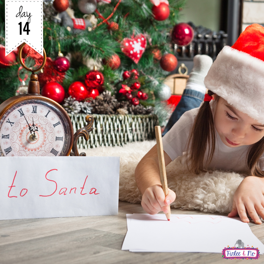 30 Days of Christmas Cheer Writing Santa Letters 