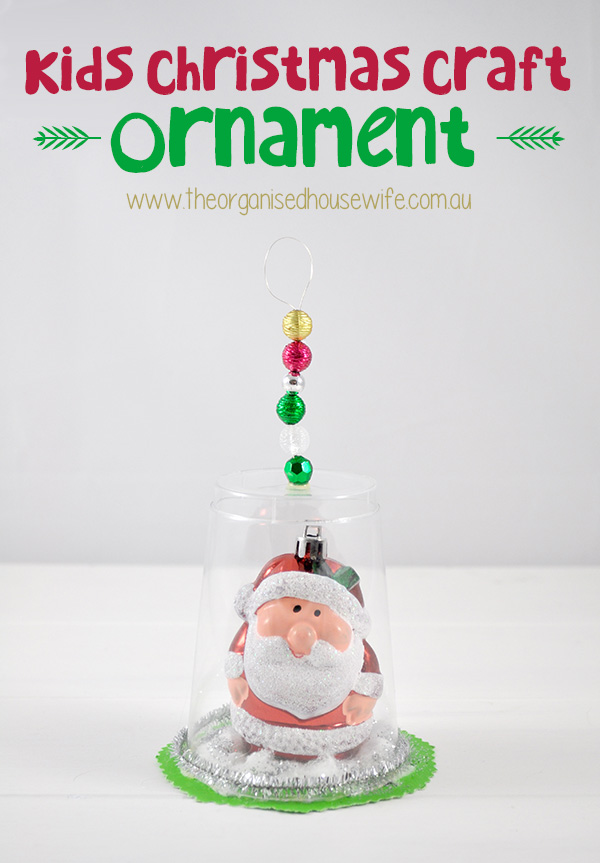 Day 12 Kids Christmas Craft Ornament