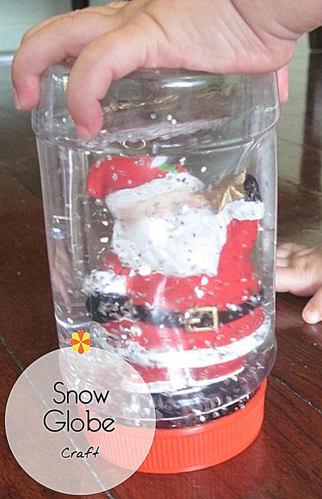 Day 9 Snow Globe Craft