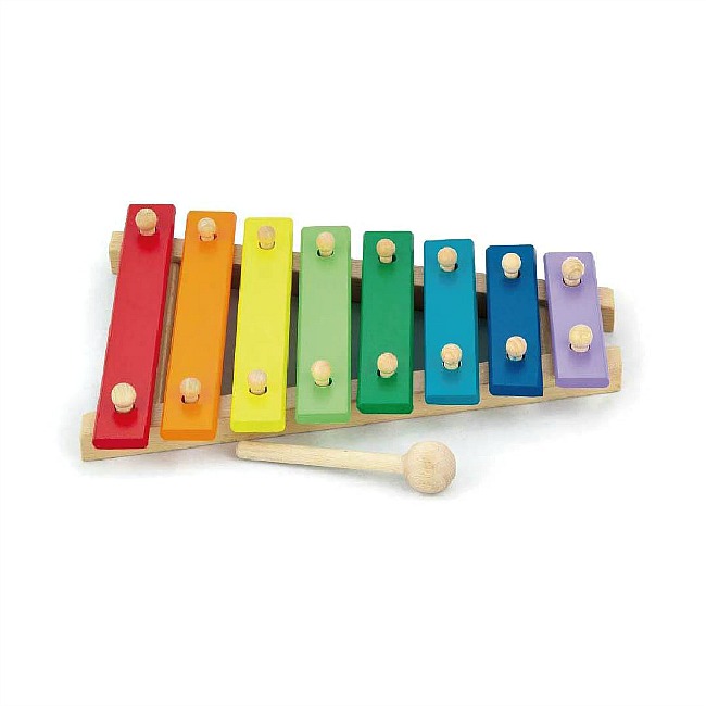 30 days 30 ways to connect with your child Viga-Kids Musical Instruments-Wooden Xylophone