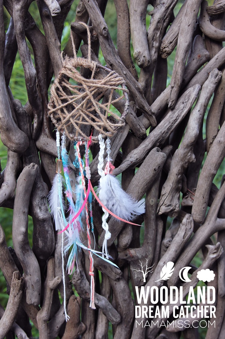 30 Day 30 ways to Connect with Kids Woodland Dreamcatcher DAY 1