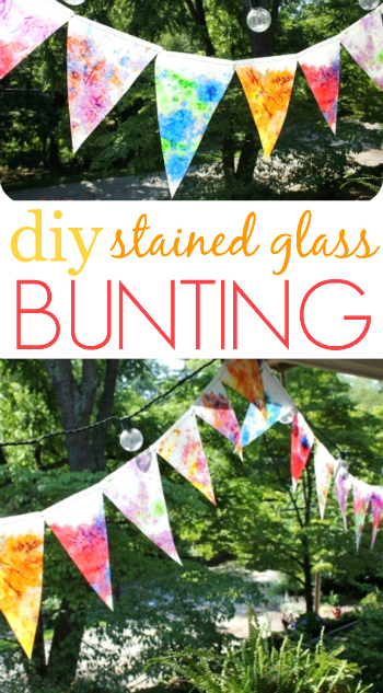 30 Days 30 Ways Connect with Kids How-to-Make-a-Bunting-Stained-Glass-350 Day 22