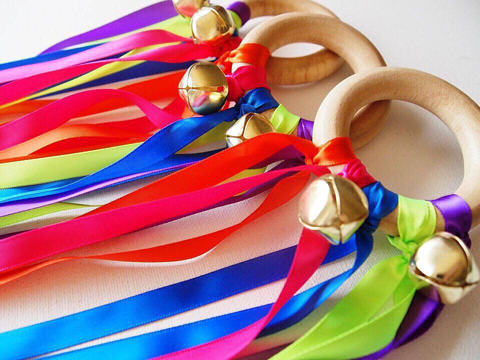 30 Days 30 Ways to Connect with Your Kids Dancing Ribbons DAY5