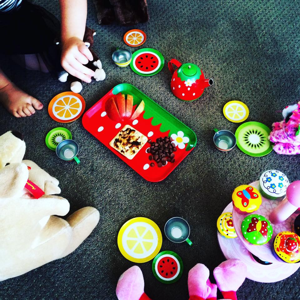 30 Days 30 Ways to Connect with your Kids Fruit Tin Tea Set DAY 6