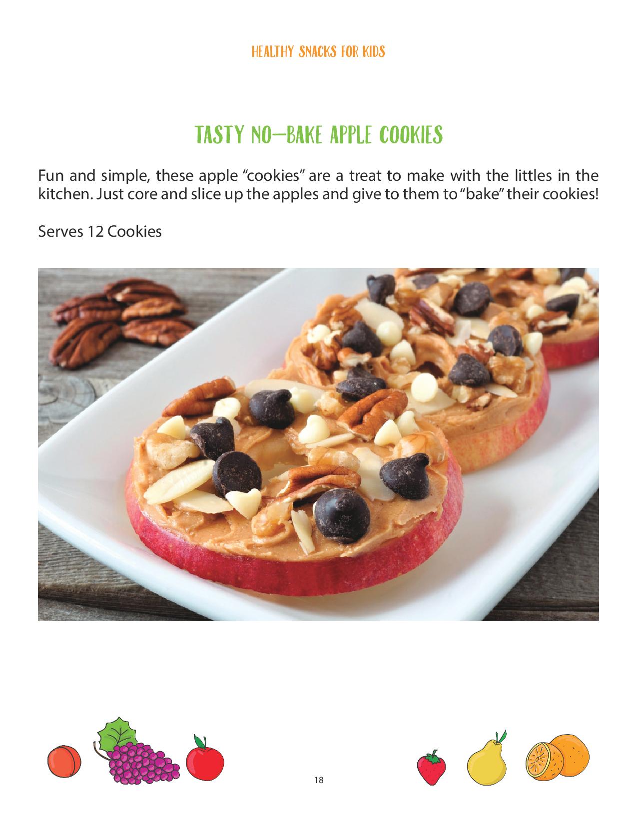 healthy snacks for kids ebook  recipe