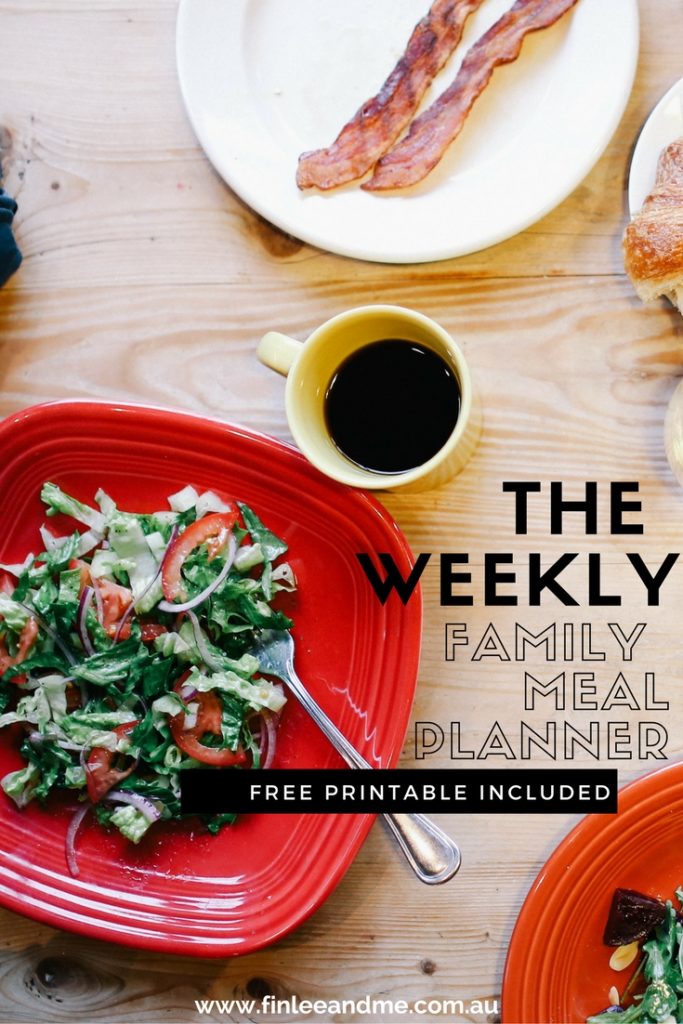 The Wonders of a Weekly Family Meal Planner- Use Menu Planning to Make Meals Prep and More Easy and Stress-Free PINTEREST