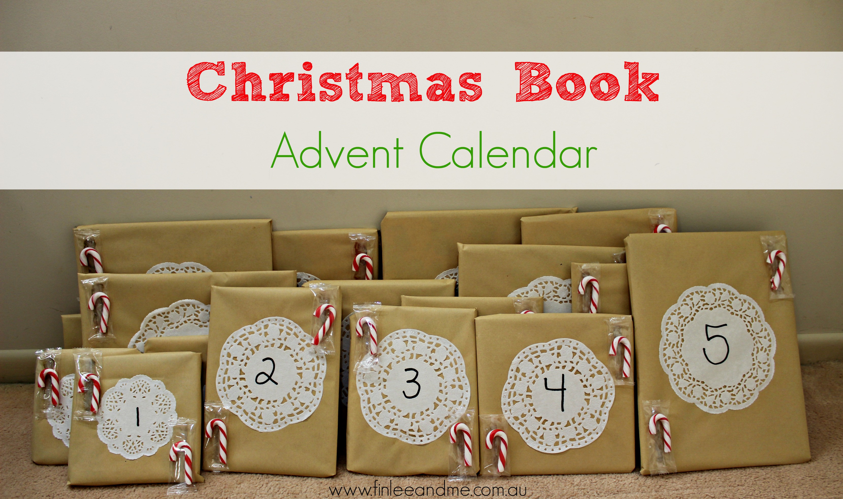 Christmas Book Advent Calendar | Advent Calendar | Finlee and Me