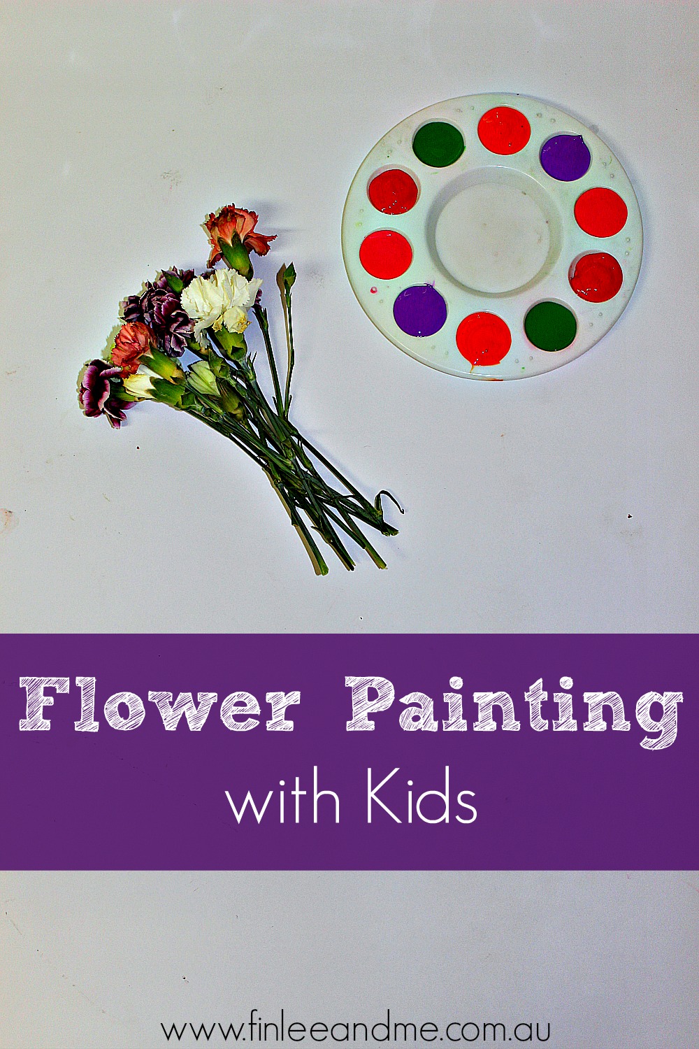 painting with flowers