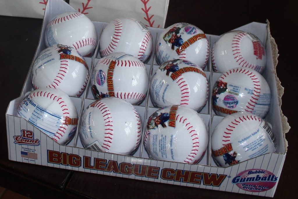 Kids baseball party lolly bag ideas from Finlee And Me