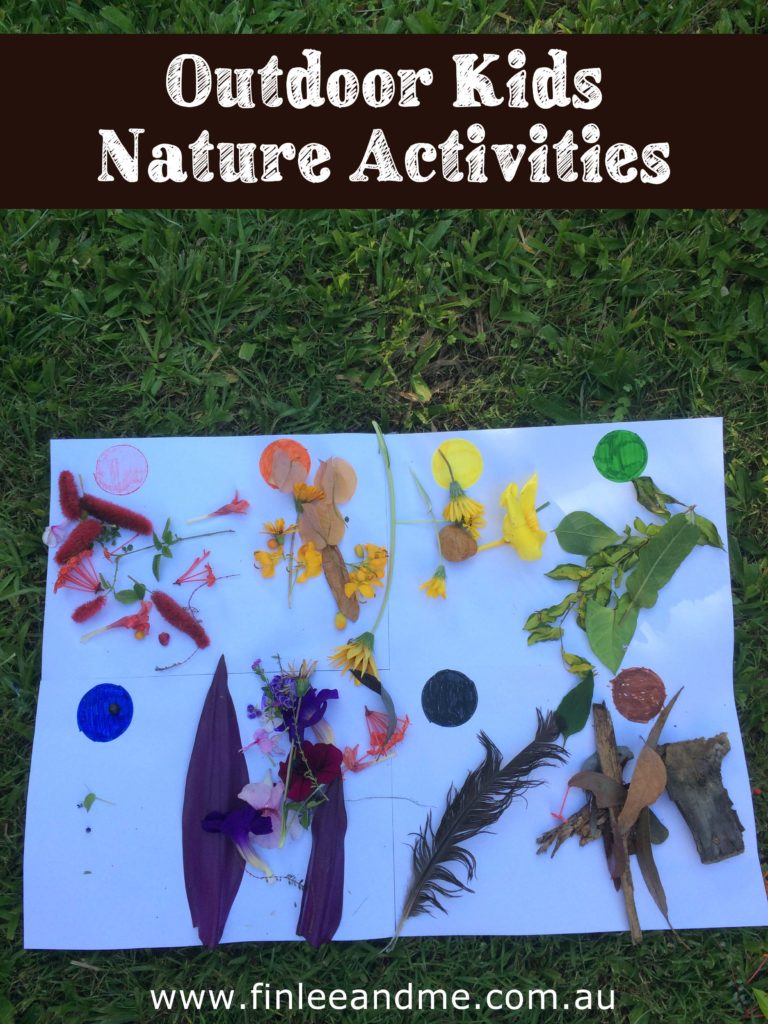 Outdoor nature activities for kids with Finlee and Me