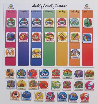 weekly activity planner for kids kids planner finlee me activity planners