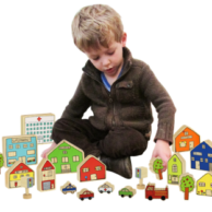 The Village Play Blocks