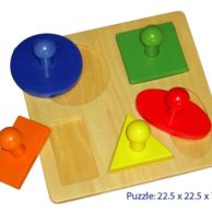 Finlee and Me – Wooden Toys – Shape Puzzle