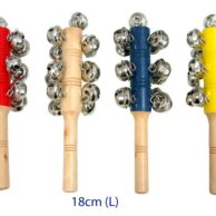 Wooden Musical Toys - Jingle Sticks with Bells