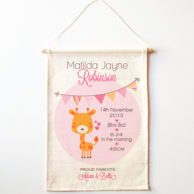 girafee-birth-print-wall-banner