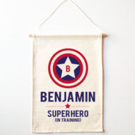 superhero-in-training-wall-banner