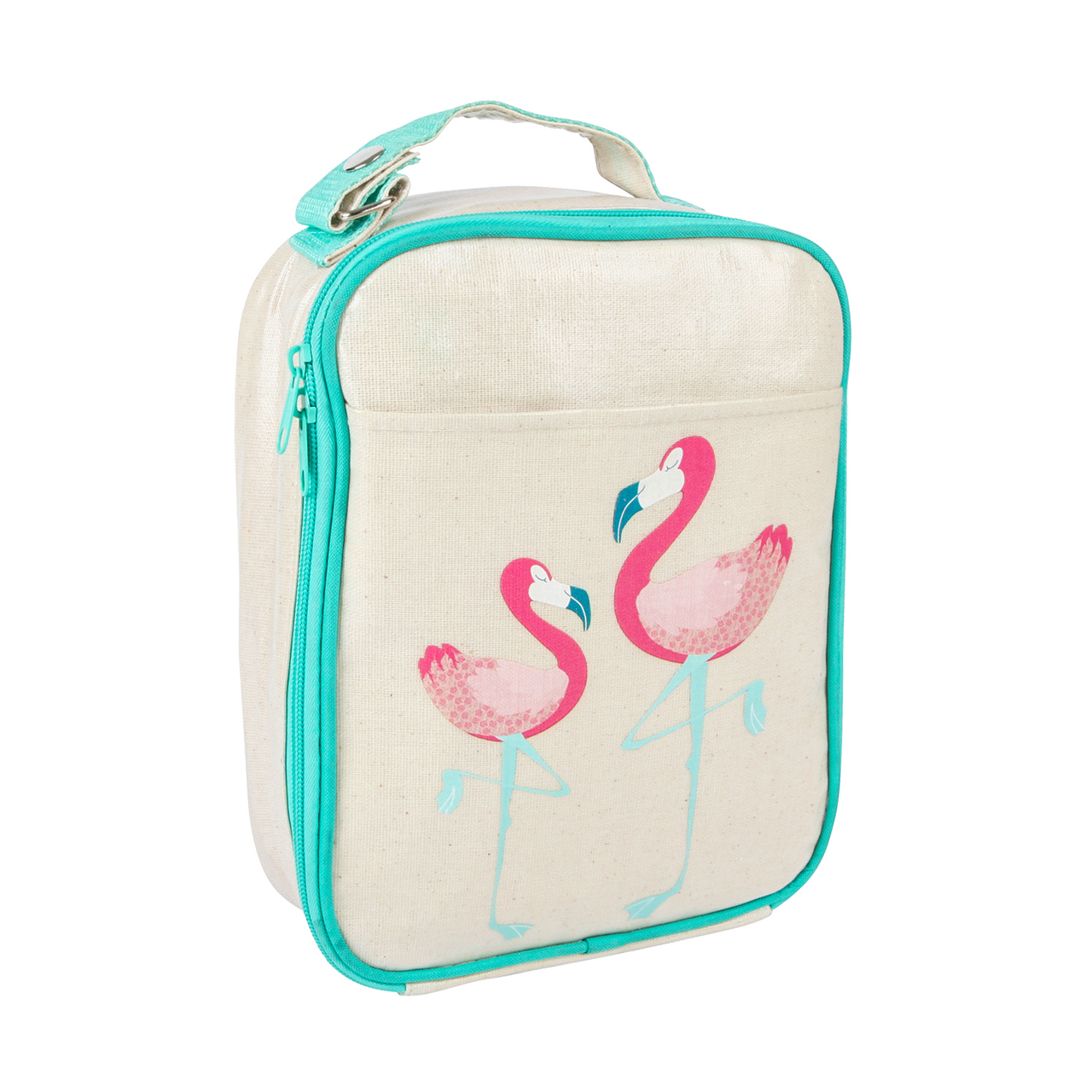 apple-and-mint-aqua-flamingo-lunch-bag