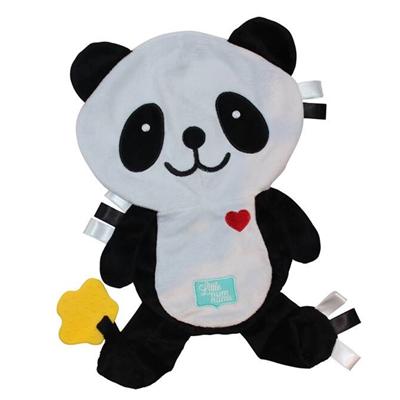 Finlee and Me- Baby Comforters- Panda Sensory Blanket Snugglie