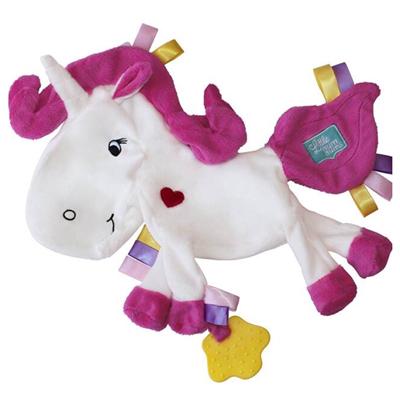 Finlee and Me- Baby Comforters- Unicorn Sensory Blanket Snugglie