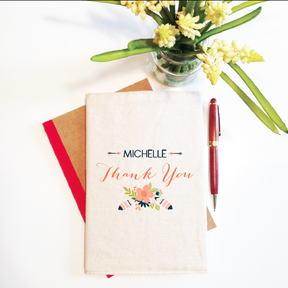 personalised-notebook-and-reuable-cover-thank-you