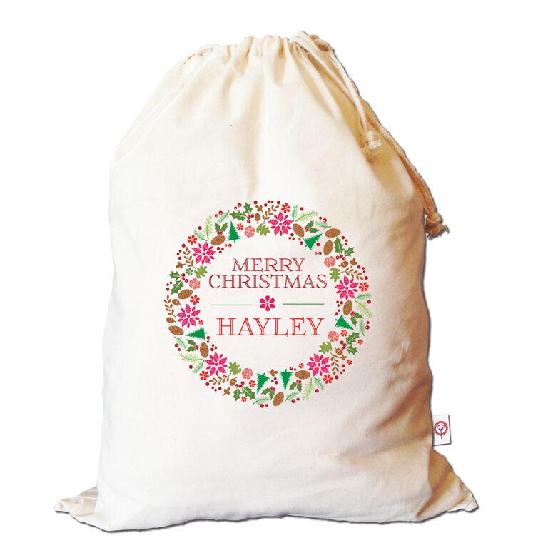 floral-christmas-wreath-santa-sack