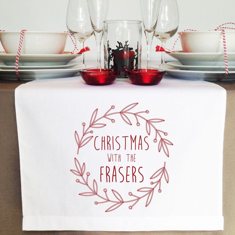 red-wreath-table-runner