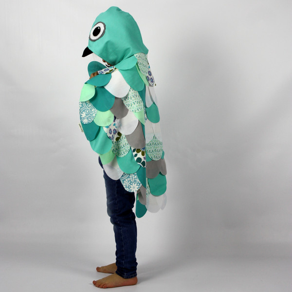 Kids Costumes Aqua Owl Dress Up Costume
