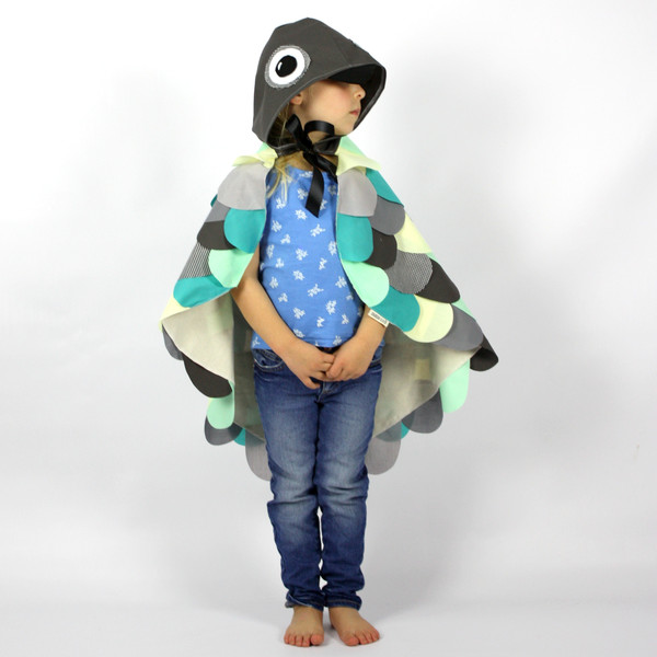 Kids Costumes Grey Owl Dress Up Costume