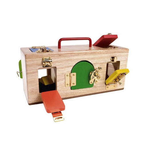 Wooden Toys Mamagenius Lock Activity Box
