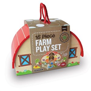 Wooden Toys Farm Playset