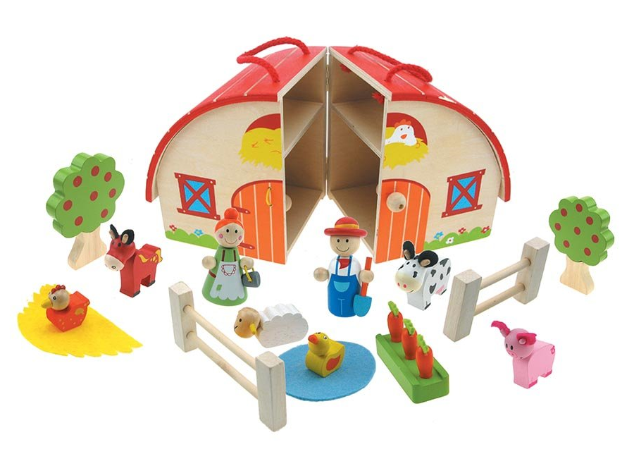 farm style toy box