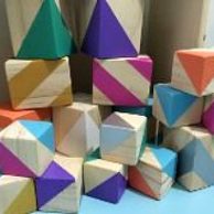 Wooden Toys Mixed Set Building Blocks Collection
