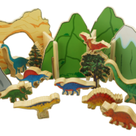 Wooden Toys The Happy Architect Dinosaurs