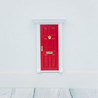 Finlee and Me Fairy Doors Red