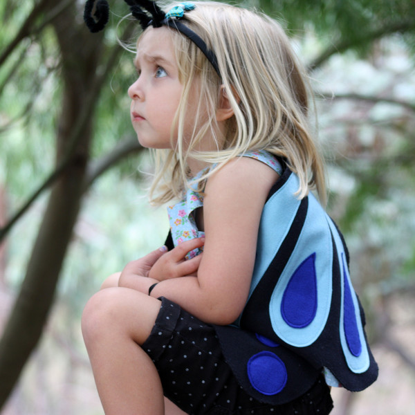 Kids Costumes Butterfly Costume Blue Ulysses