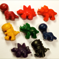 Non Toxic Kids Crayons Dinosaurs