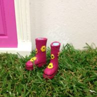 Fairy Doors Gum Boots Pink