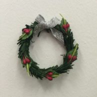 Finlee and Me Fairy Doors Accessories Christmas Wreath
