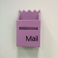Finlee and Me Fairy Doors Accessories Mail Box Lilac