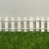 Finlee and Me Fairy Doors Accessories White Fence