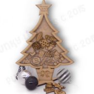 Finlee and Me Wooden Advent Calendars Christmas Countdown Calendar Trinkets