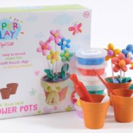Tiger Tribe- Super Clay- Flower Pots