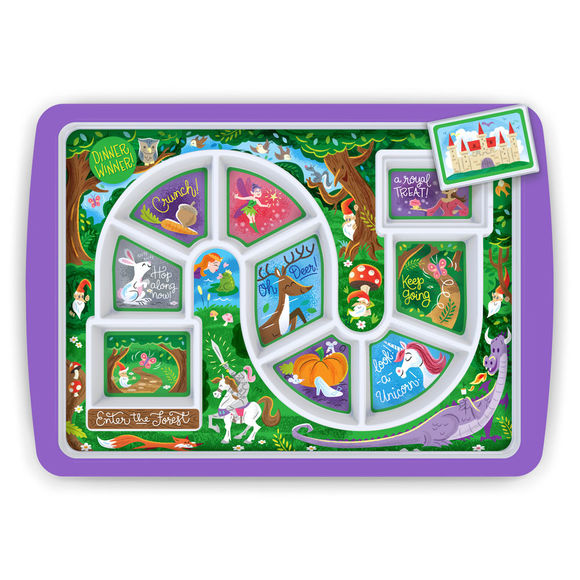 Finlee and Me Dinner Winner Kids Plates Forest