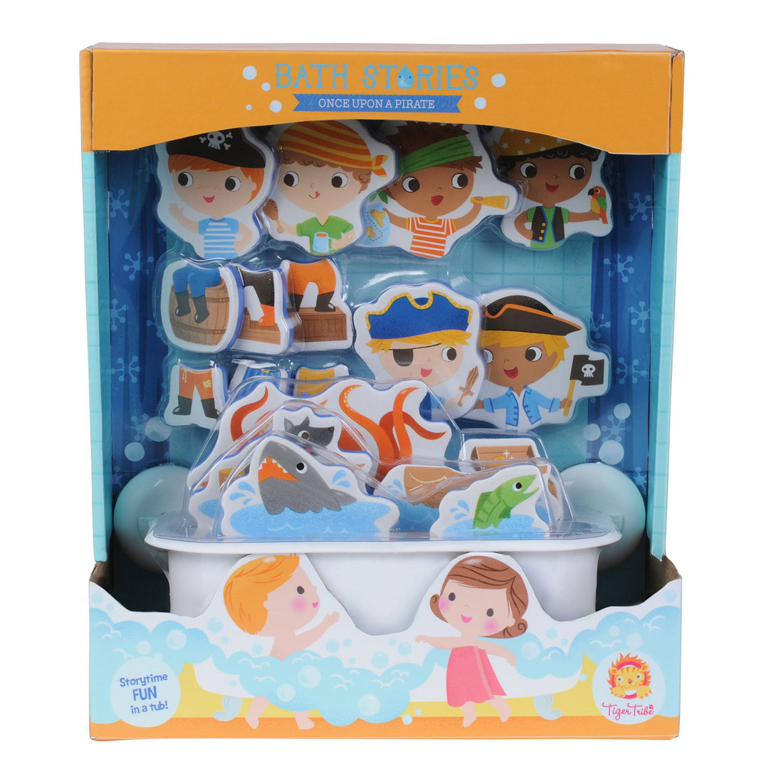 Tiger Tribe- Bath Tub Toys – Once Upon a Pirate Bath Stories