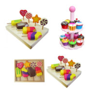 Wooden Play Food for Kids